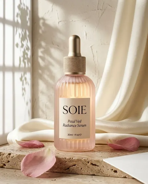 Petal Veil SOIE serum hero shot